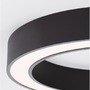 Kruhová - NV 9345633 Stropní svítidlo MORBIDO černý hliník a akryl LED 50W 230V 2700K - 4000K IP20 vč. dálkového ovládání stmívatelné Tuya - NOVA LUCE - foto 7