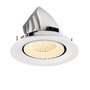 Kruhová - LA 1009554 NUMINOS® GIMBLE M Stropní vestavné svítidlo, 2700 K, 40°, bílá - BIG WHITE (SLV) - foto 7