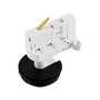 Svítidla - IMPR 707246 Deko-Light 3-fázové bodové svítidlo Can základna, 1x max. 7,5 W GU10, bílá - foto 7
