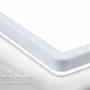 Hranatá - BRILO 7551016 Tava A LED stropní svítidlo 98cm, energetická třída A, přímé a nepřímé osvětlení, bílé - BRILO - foto 7