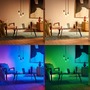 E27 - PH 8720169165816 WiZ Smart LED Žárovka s tradičním vzhledem, čirá, 40 W 470lm 2200-6500K (RGB) ST64 E27 - PHILIPS - foto 7