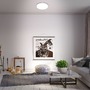Kruhová - BRILO 3709016 RGBW LED přisazené svítidlo pr. 38 cm, 22 W, 2900 lm, bílé (starý kód: BRILO 3709-016) - BRILO - foto 7