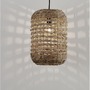 Válec - NV 9586507 Závěsné svítidlo GRIFFIN sušený vodní hyacint černý kabel E27 12W 230V IP20 bez žárovky - NOVA LUCE - foto 7