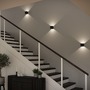 Nepřímé osvětlení - P 71282 LED nabíjecí nástěnné svítidlo Nyara IP44 3000K 100x100mm 2x1W černá - PAULMANN - foto 7