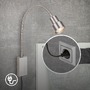S ramenem - BRI 2085012 Bodové svítidlo s dotykovým vypínačem 69 cm 1xGU10 5W 400lm matný nikl (starý kód: BRI 2085-012) - BRILONER - foto 7