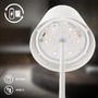 Stolní lampy dekorační - BRILO 7510016 Calida 3 v 1 RGBW LED stolní lampička bezdrátová IP44, stmívatelné, dotykový vypínač, bílá - BRILO - foto 7