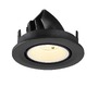 Kruhová - LA 1009404 NUMINOS® GIMBLE S Stropní vestavné svítidlo, 3000 K, 55°, IP20, kulaté, černé / bílé - BIG WHITE (SLV) - foto 7