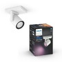 Bodová - PH 8720169318250 Hue 50621/31/P7 Hue WACA Argenta bodové LED svítidlo GU10 1x5,7W 350lm 2000-6500K RGB IP20 bílá - PHILIPS - foto 7