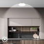 Kruhová - BRILO 3936012 Kaida stropní svítidlo pr.38 cm - 17,1W, 3900lm, LED, energetická třída A, neutrální bílá, matný nikl - BRILO - foto 7
