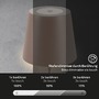 Stolní lampy dekorační - BRILO 7508012 Kiki stolní lampička bezdrátová, dotykový vypínač, nastavitelná výška, stmívatelné, nabíjecí, písková hnědá - BRILO - foto 7
