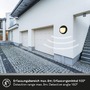 Nástěnná - BRI 3785015 Puni LED venkovní nástěnné svítidlo, pohybové čidlo, soumrakový senzor, nabíjecí, černá - BRILONER - foto 7