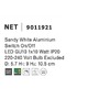 Bodová - NV 9011921 Bodové svítidlo NET bílý hliník vypínač na těle GU10 1x10W IP20 220-240V bez žárovky - NOVA LUCE - foto 7