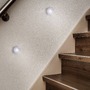 Přisazená - BRILO 2632-066 LED skříňkové svítidlo pr. 5,8 cm 6x60lm bílé - BRILO - foto 7