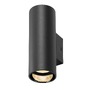 Bodová - LA 1006443 ASTO TUBE nástěnné přisazené svítidlo, válcové, max. 2x 10 W, černé - BIG WHITE (SLV) - foto 7