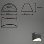 Nástěnná - BRILO 3133015 BRILONER Solární LED nástěnné svítidlo, 10 cm, antracit 3133015 - foto 7