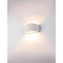 Nepřímé osvětlení - LA 1004732 PLASTRA WL CURVED CUTRAIN vnitřní nástěnné přisazené svítidlo QT-DE12 bílá - BIG WHITE (SLV) - foto 7