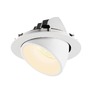 Kruhová - LA 1006057 NUMINOS® GIMBLE XL zápustné stropní svítidlo bílé 3000 K 20° - BIG WHITE (SLV) - foto 7