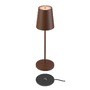 Stolní lampy pracovní - LA 1007695 VINOLINA TWO stolní svítidlo, aku, IP65, 2200/2700/3000 K, TOUCH, rezavá - BIG WHITE (SLV) - foto 7