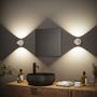 Nepřímé osvětlení - P 71291 LED nabíjecí nástěnné svítidlo Zorik IP44 stmívatelné 2700K 100mm 2x1,1W bílá - PAULMANN - foto 7