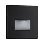 Zapuštěná - P 93094 LED vestavné svítidlo do zdi Edge Quadro hranaté 8x8cm 1,2W 230V 2700K černá mat - PAULMANN - foto 7
