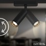 Lištové Briloner 48V - BRILO 8036065 Luxtrail lištový systém, 4x LED spoty, 2x LED svítidlo, do L, černá - BRILO - foto 7