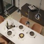 Koule - M MOD227PL-01B Závěsné svítidlo Ros GU10 20W černé kov průhledné sklo - MAYTONI - foto 7