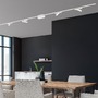 Lištové Briloner 48V - BRILO 8040046 Luxtrail lištový systém, kompletní sada, 4x LED svítidlo, bílé - BRILO - foto 7