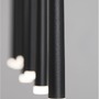 Podélná - NV 9601007 Závěsné svítidlo GIONO černý hliník a akryl LED 7x3W 230V 3000K IP20 - NOVA LUCE - foto 7