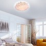 Kruhová - LD 14281-16 LOLAsmart - NAOMI LED stropní svítidlo, látkové stínidlo, bílé, pr.75cm RGB+2700-5000K - LEUCHTEN DIREKT / JUST LIGHT - foto 7