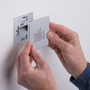 Zapuštěná - P 93134 LED vestavné svítidlo do zdi Edge Quadro hranaté se senzorem 8x8cm 1,2W 230V 2700K matný chrom - PAULMANN - foto 7