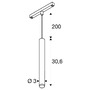 Lištové Magnetic SLV - LA 1008468 GRIP! S 48V závěsné svítidlo, délka závěsu 200 cm, 2000-3000 K, 29°, DALI, Dim-to-Warm, zlatá / černá - BIG WHITE (SLV) - foto 7