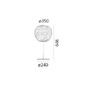 Stolní lampy dekorační - AR 1705010A Meteorite 35 stolní lampa se stojnou - ARTEMIDE - foto 7