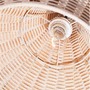 Polokoule - NV 9594341 Závěsné svítidlo MIA přírodní ratan a dřevo černý kabel E27 1x12W IP20 bez žárovky - NOVA LUCE - foto 7