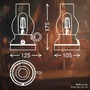 Stolní lampy dekorační - BRILO 7575015 Kanea stolní lampa - 1,5W, 40lm, bezdrátová, LED, stmívatelné, teplá bílá, antracit - BRILO - foto 7