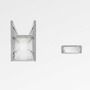 Al profily k přisazení - ILUX 204598 Slot sur přisazený profil d15xd5 3000 mm - IDEALLUX - foto 7
