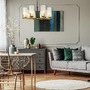 Dekorativní - M MOD089PL-08BS Lustr Fortano 8xE27 40W bílá/mosaz kov/sklo designový - MAYTONI - foto 7