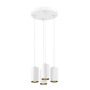 Vícečetná - LA 1006438 ASTO TUBE závěsné svítidlo, GU10, délka závěsu 250 cm, max. 4x 10 W, bílá - BIG WHITE (SLV) - foto 7