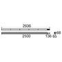 Liniové EASYLIGHT - LA 1009219 EASYLIGHT 2500 140 835/840/850 MB WH ML Trunking System 2500mm - BIG WHITE (SLV) - foto 7