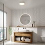 Kruhová - NOR 2015356101 Stropní svítidlo Noxy IP44 3000K/4000K 17W LED bílá - NORDLUX - foto 7