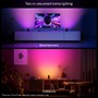 Stolní lampy dekorační - PH 8720169339651 Hue Play Wall ambientní projekční svítidlo 20W, 1035 lm/m, 2000-6500K, RGB, IP20, bílá - PHILIPS - foto 7