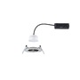 Koupelnová - P 92448 LED vestavné svítidlo Nova Coin IP44 kruhové 78mm měnitelná bílá 6W 230V kov kartáčovaný hliník - PAULMANN - foto 7