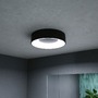 Kruhová - P 71096 LED stropní svítidlo Casca IP44 CCT 230V 16W černá mat - PAULMANN - foto 7