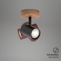 Bodová - BRI 2920015 LED bodové nástěnné a stropní svítidlo, pr. 9 cm, max. 35 W, černá (starý kód: BRI 2920-015) - BRILONER - foto 7