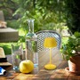 Stolní lampy dekorační - BRILO 7552017 Nabíjecí stolní lampa Riffle Mini - 20 cm, 1,5W, 150lm, bezdrátová, LED, stmívatelné, dotykový vypínač, žlutá - BRILO - foto 7