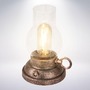 Stolní lampy dekorační - BRILO 7575013 Kanea stolní lampa - 1,5W, 40lm, bezdrátová, LED, stmívatelné, teplá bílá, bronzová - BRILO - foto 7