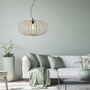 Dekorativní - LD 11409-79 RACOON LED závěsné svítidlo přírodní dřevo 1 ramenné ellipsenförmig Hängežárovka - LEUCHTEN DIREKT / JUST LIGHT - foto 7