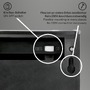 Nástěnná - BRILO 3133015 Solární LED nástěnné svítidlo, 10 cm, antracit - BRILO - foto 7