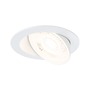 Kruhová - P 92253 LED vestavné svítidlo White Select Aumus spot kruhové 105mm 90° 5W 230V stmívatelné 2700 - 6500K bílá - PAULMANN - foto 7