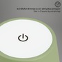 Na stůl - BRILO 7438-019 LED nabíjecí stolní lampa 38 cm 2,6W 280lm limetkově zelená - BRILO - foto 7