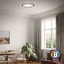 Kruhová - BRILO 7058-015 CCT svítidlo LED panel, pr. 29,3 cm, 18 W, 2400 lm, černá - BRILO - foto 7